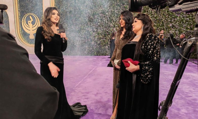 الإعلامية لما جبريل تقدم حفل جوي أوورد هذا العام