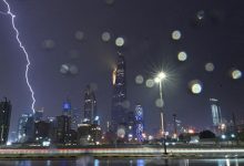 البرق يضيء ليل الكويت - الراي