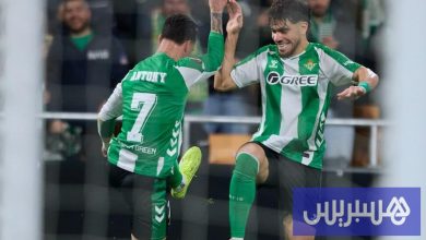 الزلزولي يؤهل بيتيس بالدوري الأوروبي