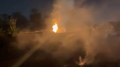 السيطرة على حريق نشب في منطقة زراعية بمحيط معبد كوم أمبو