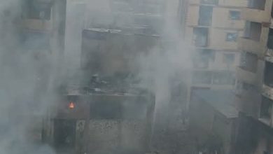 السيطرة على حريق هائل في منطقة منشية الزرايب