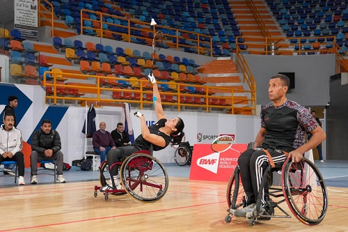 الفراعنة يحققون 4 برونزيات ببطولة مصر الدولية البارالمبية للريشة الطائرة