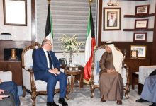 الفضالة بحث مع السفير المصري أوضاع «البدون» الدارسين في مصر