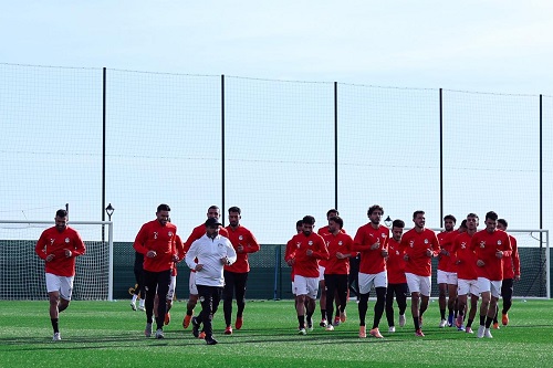 المنتخب يواصل تدريباته استعدادا لمواجهة بنين في أمم إفريقيا