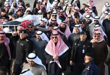 اليوسف يتقدم مشيعي شهيد الواجب سعود الخمسان