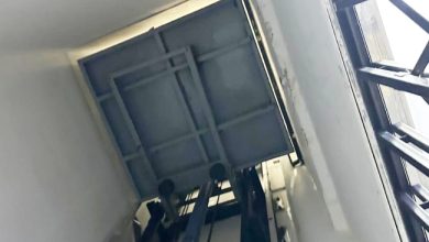 انزلاق مصعد أدى إلى إصابة عاملين كانا بداخله في منطقة صبحان 