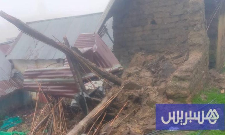 انهيار منزل طيني يقتل شخصين بتاونات