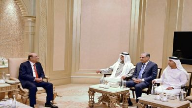 بالفيديو.. رئيس باكستان يلتقي نهيان بن مبارك في مقر إقامته بأبوظبي