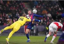 ببصمة البدلاء.. برشلونة ينجو من فخ سلافيا براج