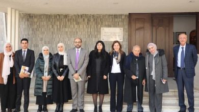 بحث سبل التعاون بين "الوطني لحقوق الإنسان" ومجمع اللغة...