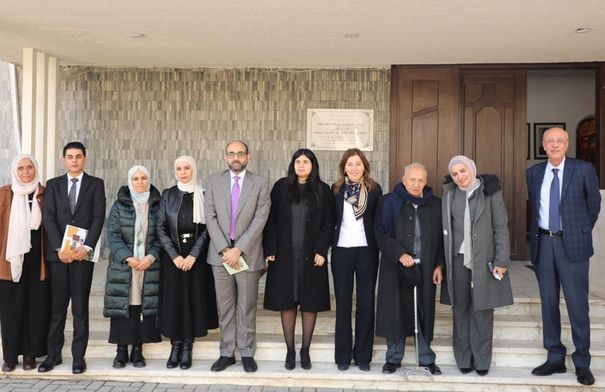 بحث سبل التعاون بين "الوطني لحقوق الإنسان" ومجمع اللغة...