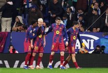 برشلونة يحسم ديربي كتالونيا أمام إسبانيول ويعزز صدارته للدوري الإسباني