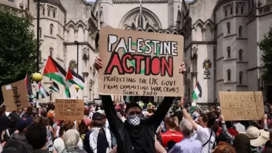 بريطانيا: إضراب معتقلي "فلسطين أكشن" عن الطعام يصل إلى مرحلة خطيرة