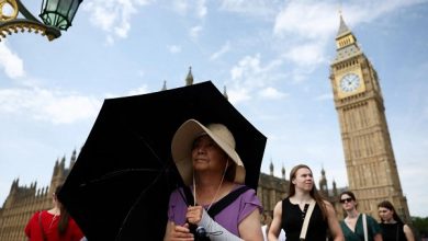 بريطانيا تسجل أعلى درجة حرارة خلال العام الماضي