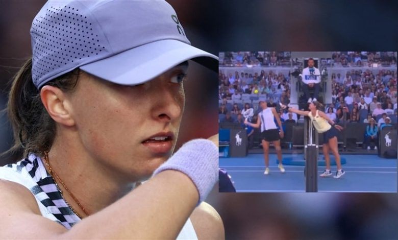 بمضرب بوزكوفا.. لحظة مرعبة كادت أن تنهي مشوار شفيونتيك في ملبورن