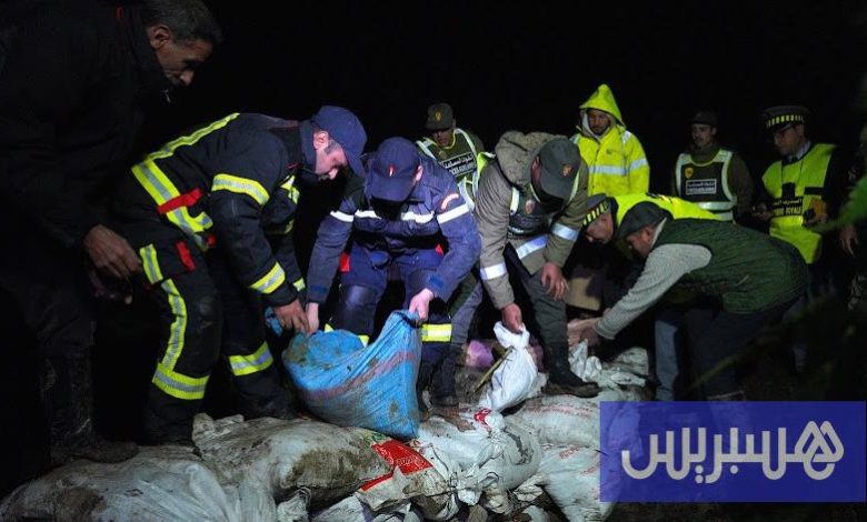 تدابير وقائية بآيت داود ضد السيول