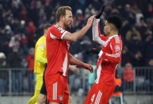 ثنائية كين تقود البايرن إلى دور الـ 16 بأبطال أوروبا