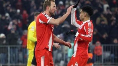 ثنائية كين تقود البايرن إلى دور الـ 16 بأبطال أوروبا
