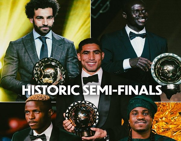 حدث تاريخي.. 5 فائزين بالكرة الذهبية يتنافسون في نصف نهائي أمم أفريقيا