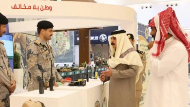 حرس الحدود يقيم معرض «وطن بلا مخالف» بمنطقة نجران