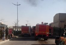 حريق هائل بمصنع بلاستيك وإصابة 7 أشخاص في مدينة 6 أكتوبر