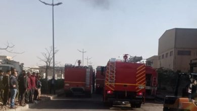 حريق هائل بمصنع بلاستيك وإصابة 7 أشخاص في مدينة 6 أكتوبر