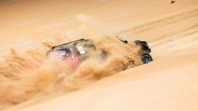 ختام منافسات اليوم الأول لصعود السيارات في "تل مرعب" بمهرجان ليوا الدولي 2026