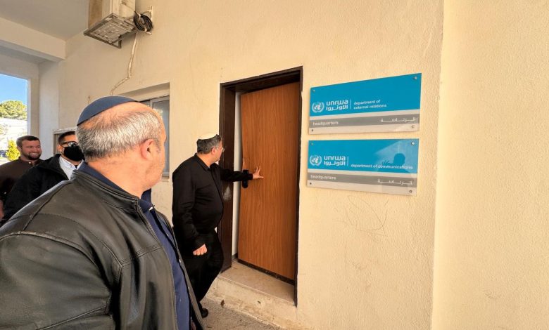 دائرة شؤون اللاجئين: هدم مكاتب الأونروا في حي الشيخ جراح في القدس المحتلة اعتداء سافر على الشرعية الدولية