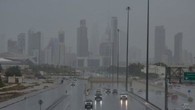 «رأس السالمية» الأعلى مطراً.. الأربعاء