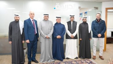 رئيس التحرير يستقبل وفداً من مركز حمد الصقر للتقنية والابتكار
