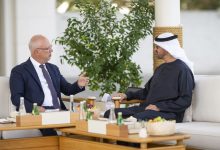 رئيس الدولة يستقبل مبعوث الرئيس الروسي