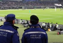 رئيس قوة الإطفاء العام تفقد استعدادات «القوة» لتأمين كأس السوبر الفرنسي