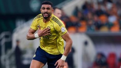 رقم مميز للعمري أمام الأهلي