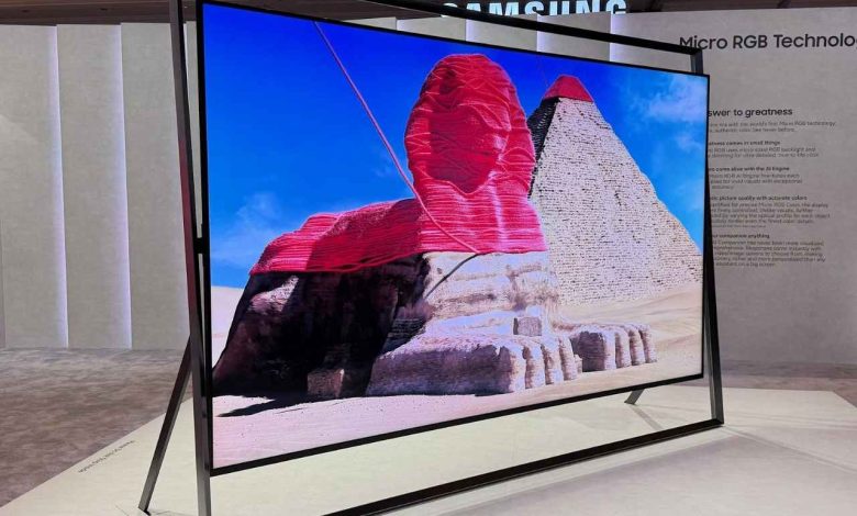 شاشات Micro RGB تهيمن على CES 2026