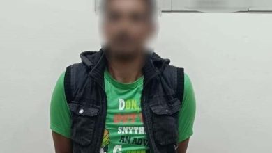 ضبط بائع متجول لوح بسلاح أبيض في البحيرة