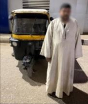 ضبط قائد توك توك اعتدى بالضرب على شخص بعصا بسبب خلاف على الأجرة بأسيوط