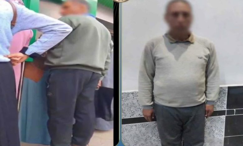 ضبط متهم بتحرش بسيدة أمام ماكينة صرف آلي بالبحيرة