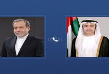 عبدالله بن زايد يبحث العلاقات الثنائية مع وزير خارجية إيران هاتفياً