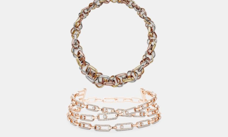 عقود ذهب جنزير موضة 2026... تصاميم عصرية للجيل زد