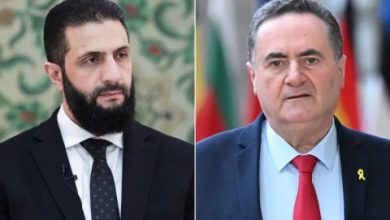 كاتس : ان إسرائيل لن تنسحب من جنوب سوريا ولا نثق بالتنظيمات التي تحكم في دمشق