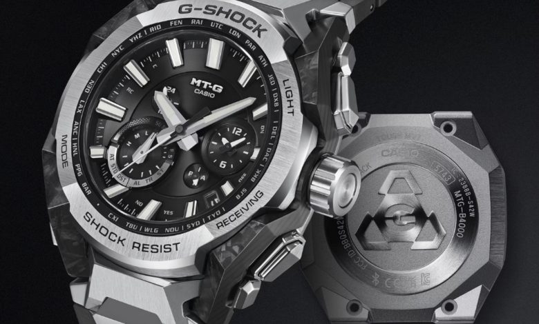 كاسيو تفتح الطلب المسبق لساعة MTG-B4000D-1AJF الفاخرة