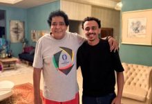 كزبرة يشكر الفنان محمد منير بعد استضافته في منزله: بحبك حب مش عادي