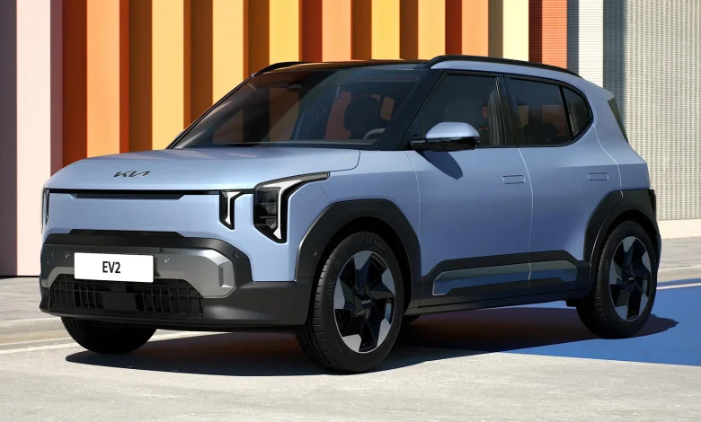 كيا تكشف عن EV2 الاقتصادية بمدى يصل إلى 386 كم