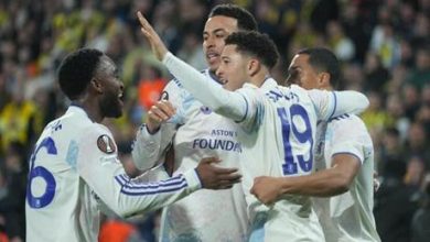 ليون وأستون فيلا يتربعان على قمة الدوري الأوروبي