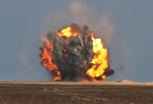 ألغام جرى تفجيرها من قبل فريق مسام.