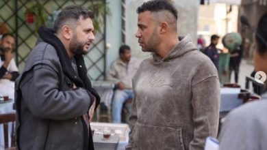 مصطفى خاطر ينشر صوره من كواليس مسلسل الكينج