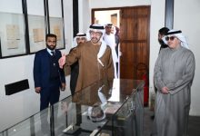 نائب رئيس الوزراء وزير الخارجية الإماراتي يزور كشك الشيخ مبارك