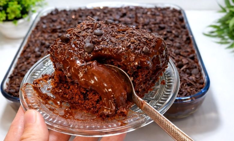 هتعشقوها.. أسهل كيكة شوكولاتة أحلى من الجاتوه وأسهل من التورتة