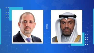 وزير الخارجية بحث العلاقات الثنائية والمستجدات الإقليمية مع نظيره الأردني