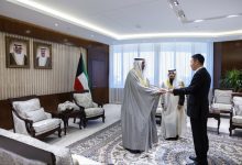 وزير الخارجية يتسلم نسخة من أوراق اعتماد سفير الصين